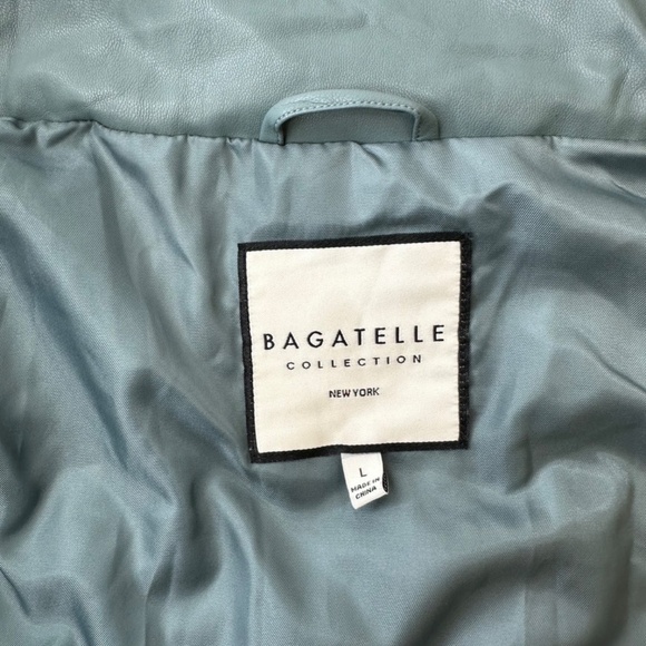 Bagatelle Collection Teal/Green Puffer Vest size Large - Picture 5 of 11